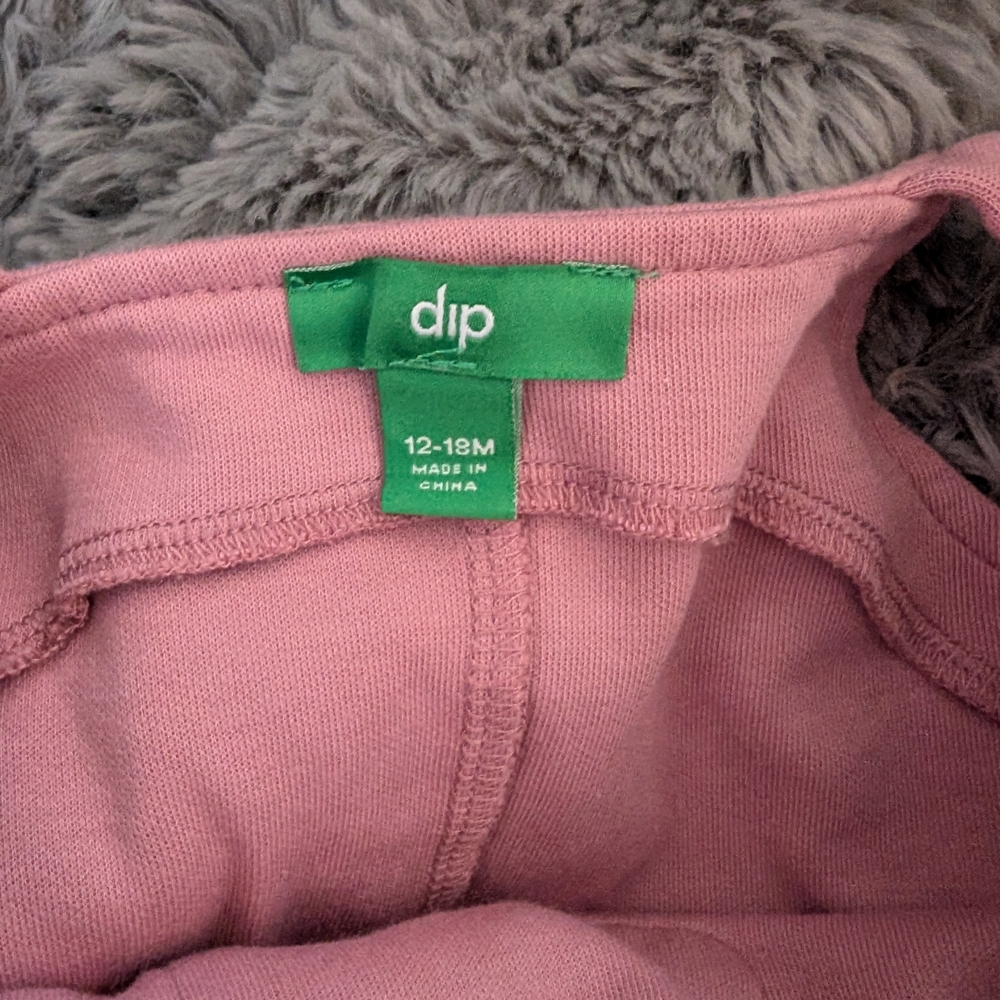3 For $18 dip Dusty Pink Kids Overalls - Picture 6 of 8